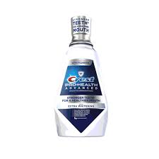 Crest 3D Whitening Mouthwash is a whitening rinse. 